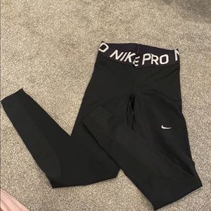Nike Pro Black Running Leggings
